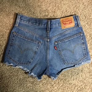 High-Waisted Levi’s Jean Shorts